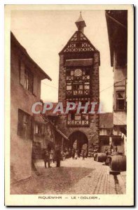 Old Postcard Riquewihr The Dolder