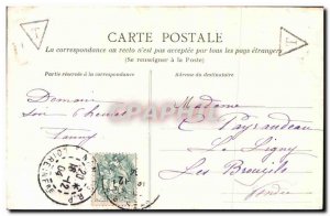 Old Postcard Clisson Chateau