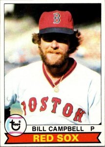 1979 Topps Baseball Card Bill Campbell Boston Red Sox