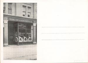 Portland Maine Tire & Auto Supply The New City Hall Thick RARE Postcard