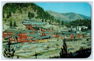 Mullan Idaho ID Postcard Morning Mine Coeur d'Alene Mining Region c1960 Vintage