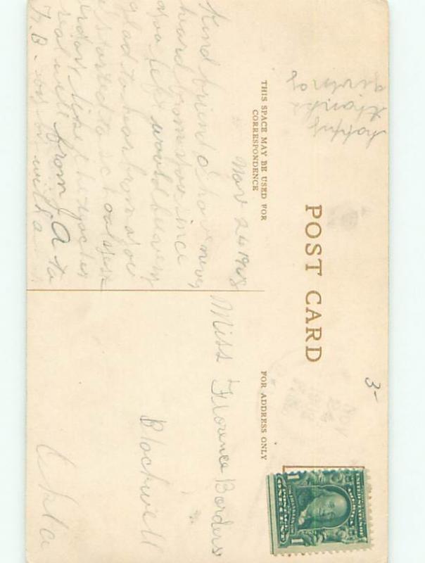 Divided-Back PRETTY WOMAN Risque Interest Postcard AA7831