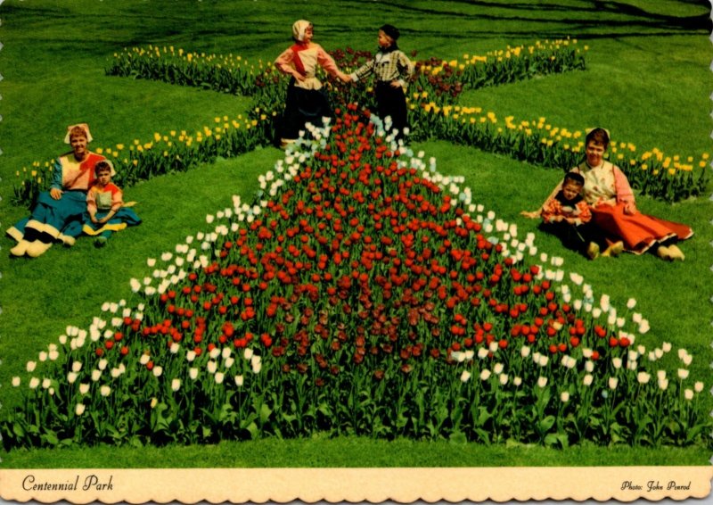 Michigan Holland Centennial Park At Tulip Time