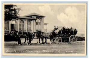 1937 Tally Ho Coach Mount Royal Montreal Canada CA Posted Vintage Postcard