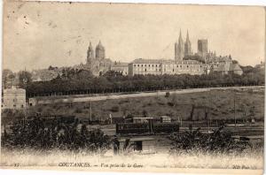 CPA COUTANCES - Vue prise de la Gare (246104)