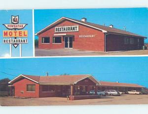 Unused Pre-1980 RESTAURANT SCENE Pocahontas Illinois IL B8146