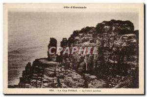 Cap Frehel Old Postcard The extreme tip