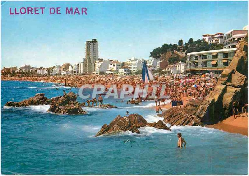 Postcard Modern Lloret de Mar, Costa Brava