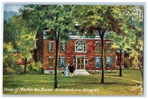 1910 Home Martin Van Buren Kinderhook Albany New York Raphael Tuck Sons Postcard