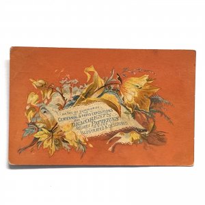 Demorest's Reliable Patterns Montly Model Magazine Victorian Trade Card