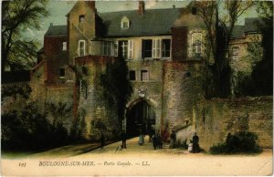 CPA Boulogne sur Mer- Porte Gayole FRANCE (1021100)