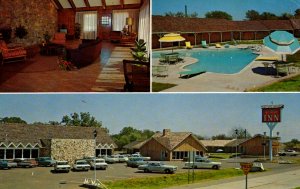 Ennis, Texas - Ye Olde Inn Motel and Restaurant - Cambridge Club - in 1968