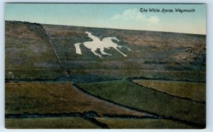 The White Horse WYMOUTH Dorset UK Postcard