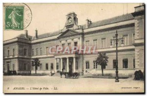 Old Postcard Angers L & # City 39hotel