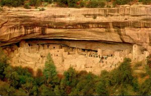 Colorado Mesa Verde National Park The Cliff Palace Ruin