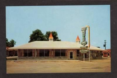 TN Harris Motor Ct Motel Restaurant BEAN STATION TENN  Tennessee  Postcard