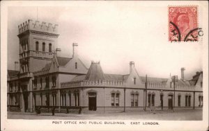 East London England UK ENG Post Office Real Photo Vintage Postcard