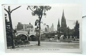 Queens Statue Rosalind Park Bendigo Australia Vintage Postcard 1911