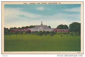Handley High School, Winchester, Virginia,30-40s