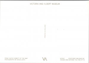 Hand Knit Coat Kaffe Fassett at Victoria & Albert Museum Postcard