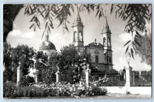 Durango Durango Mexico Postcard Los Angeles Temple c1960's RPPC Photo