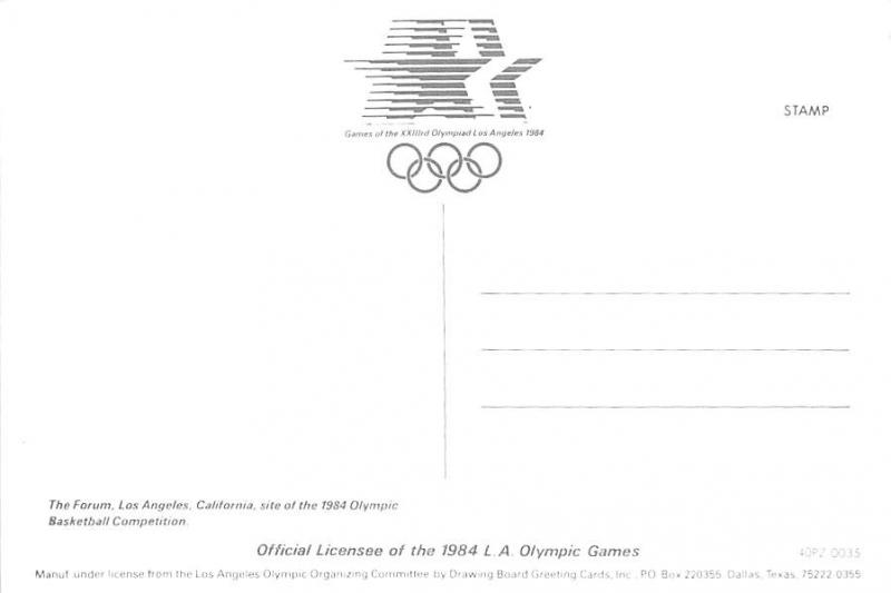 Los Angeles 1984 Olympic Games - Los Angeles, California