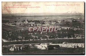 Old Postcard Camp Chalons and Mourmelon the Great ball engages View