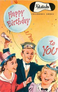 Ventura California Children's Shoe Corner Advertising Krueger Postcard 24-8191