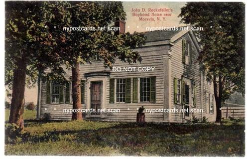 Boyhood Home John D. Rockefeller, Moravia NY