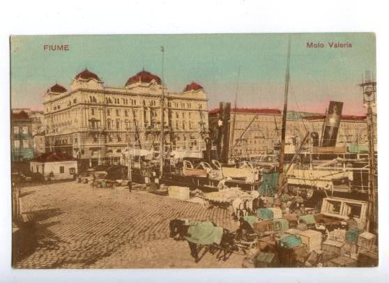 172193 Croatia Rijeka FIUME Nolo Valeria Vintage postcard 