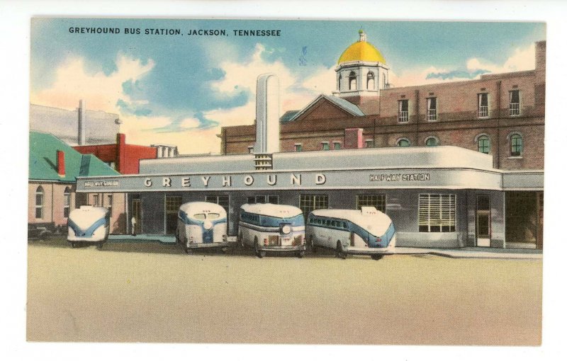 TN - Jackson. Greyhound Bus Station