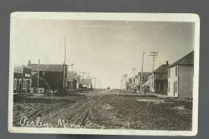 Perley MINNESOTA RP 1911 MAIN STREET Stores nr Moorhead Ada Borup Halstad Fargo