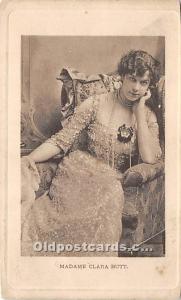 Madame Clara Butt Theater Actor / Actress 1904 trimmed