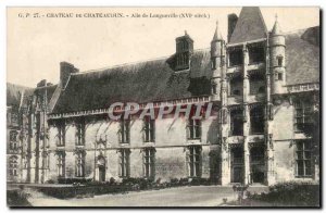 Old Postcard Chateau of Chateaudun Wing Longueville