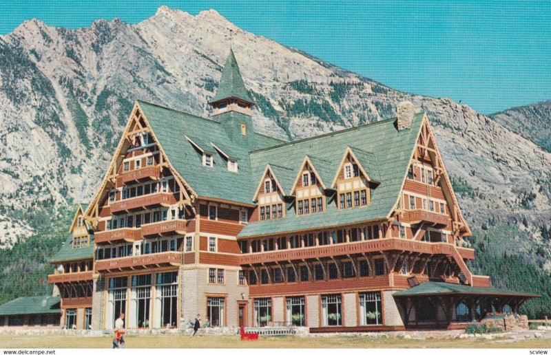 WATERTON LAKE, Alberta, Canada,1940s-Present; Prince Of Wales Hotel