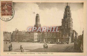 Old Postcard Calais Place d'Armes