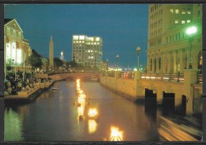 Rhode Island, Providence - Waterfire Art Sculpture - [RI-053X]