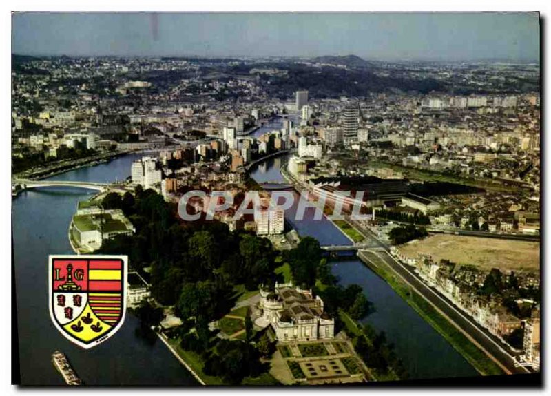 Modern Postcard Liege Panorama