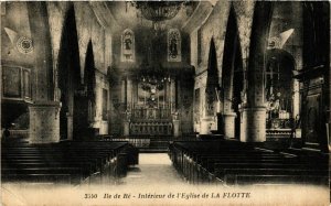 CPA Ile-de-RÉ - Intérieur de l'Église de La Flotte (975938)