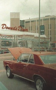 Broken Down Car at Donna's Diner Pennsylvania Plain Back Postcard