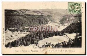 Old Postcard Morez Route Rousses gorges of Chaille and Dole