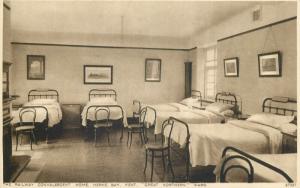 The Railway Convalescent Home interior Herne Bay Kent UK set of 8 postcard