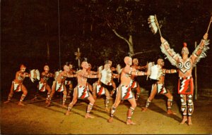 Indian Eagle Dance At Unto These Hills Cherokee North Carolina