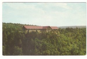 Blackwater Lodge, Davis, West Virginia, Vintage 1961 Chrome Postcard