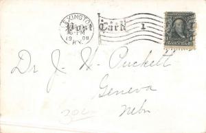 Lexington  Kentucky Magazine Agency Street View Antique Postcard K47405