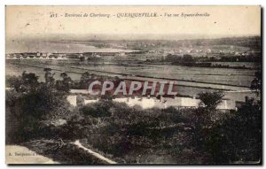 Old Postcard Environs de Cherbourg Equeurdreville Querquebville View