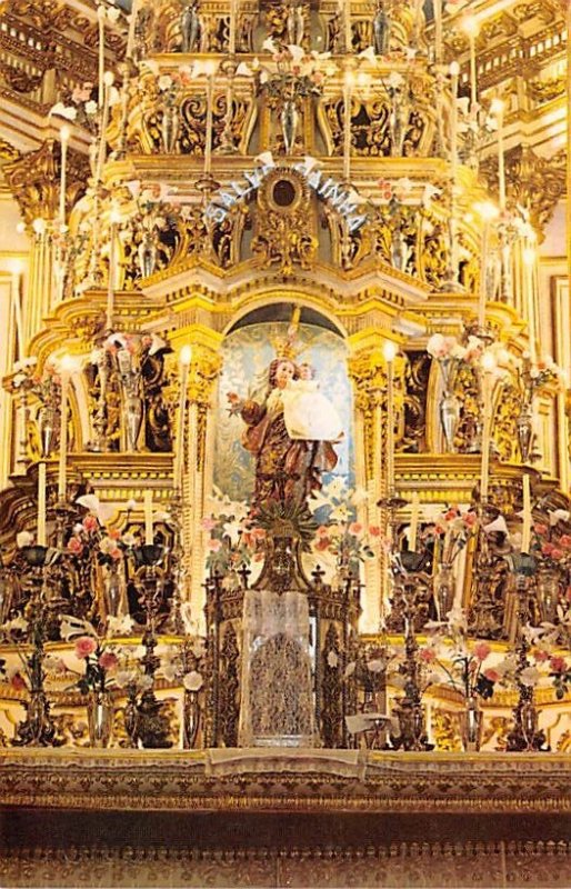 Basilic of our Lord of Bonfim, High Altar Salvador Brazil, Brasil Unused 