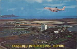 Postcard Honolulu International Airport Hawaii HI