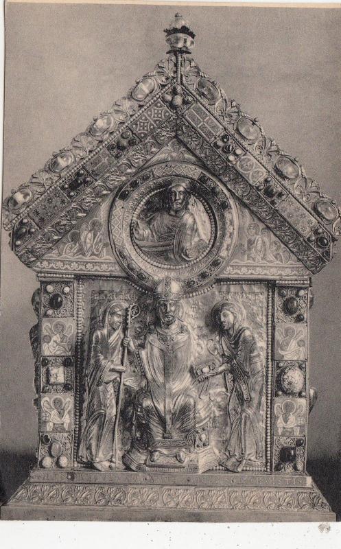BF18436 cologne chasse de saint hubert sculpture art front/back image