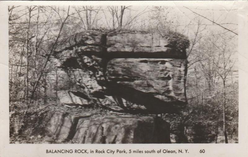 RPPC Balancing Rock at Rock City Park, Olean NY, New York